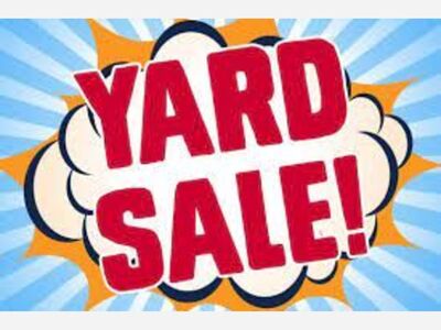 Community-Wide Yard Sale Postponed until Next Weekend